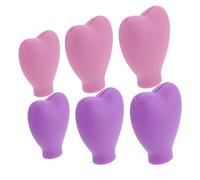 Copri Pennelli per Viaggio in Silicone 6 Pezzi | Protegge le Setole, Flessibile, per Spostamenti, Formato Pratico per Riporre e Organizzare i Pennelli