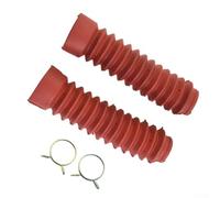 Copri per ammortizzatore Frontale Rubber per Honda XR100R Copri | Compatibile per honda XR100R, protezione per polvere, mantiene lubrificante interno, diametro 25-45mm