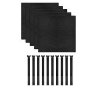 Copri- per letto a castello - 5 pezzi, impugnatura antiscivolo, copri- per letto a castello, imbottito in schiuma con 10 cinghie regolabili | Coprii-gradino per scalaa da leto per un