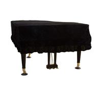 Copri Pianoforte 1pc in stile europeo in velluto a colori solidi in vernice verniciatura for pianoforte coperchio a prova di polvere cover di copertura for mobili protettiva Protezione Pianoforte(1A-B