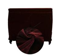 Copri Pianoforte Piano Full Cover Full Cover Dright Piano Solido Solido Stile Open Protettore Copertura Elegante Strumenti Accessori Decor Protezione Pianoforte(Brown)