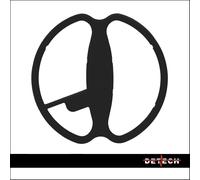 COPRI PIASTRA 13" ULTIMATE DETECH METAL DETECTOR CERCA METALLI PROTEZIONE NERO