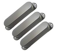 Copri Pickup A Bobina Singola Sigillata Per Chitarra Da 3 Pezzi Per Parti Di Ricambio Per Chitarra Elettrica ST Accessorio per Chitarra Strumento (Color : Black)