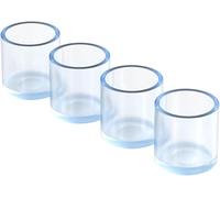 Copri piedini per mobili in metallo, Cuscinetti for piedi for sedie Coprigambe for e tavoli ispessiti for angoli di in silicone(32mm)