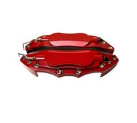 Copri pinza S/M/L Copri Pinza Freno A Disco In Metallo E Alluminio Per Auto Adatti Per BUICK Regal Lacrosse Excelle Park Avenune Encore(2Pcs M size Red)
