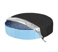Copri Piscina,Coperture Piscina Rotonde Per Bambini | Blocca Sole Ombreggiatura Barriera Impermeabile Contro Detriti Polvere Foglie Neve Hotel Giardino Invernale