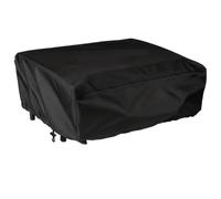 Copri Plancha, Copertura Per Plancha, Copertura Protettiva Per Plancha, 420D Oxford Tessuto, Riutilizzabile, Antivento, Anti-UV, Impermeabile e Agli Strappi (Nero, 58 x 47 x 23CM)
