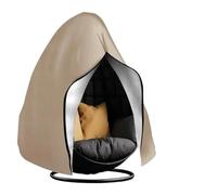 Copri-poltrona a uovo da giardino, Fodera for poltrona Egg 210D con cerniera antivento da appendere al patio, multicolore, in diverse misure