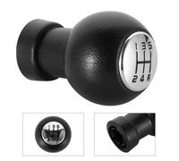 Copri Pomello Cambio Auto per Suzuki Swift 2005-2010 5-Speed, Copertura Antiscivolo Ricambi Auto Installazione Senza Strumenti, Silver Cover