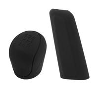 Copri Pomello Cambio Copri Freno A Mano Per Auto Custodia Protettiva Per La Pelle Pomello Cambio Manuale Automatico In Silicone(Nero)