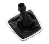 Copri Pomello Cambio Per Laguna III Per MK3 2008 2009 2010 2011 2012 2013 2014 2015 Pomello Del Cambio Manuale 6 Marce Cuffia Leva In Pelle Collare Custodia(Gear Case Only)