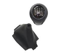 Copri Pomello Cambio Per Mazda 3 Per BK Per BL Dal 2006 Al 2012 Copri Pomello Leva Cambio In Similpelle(6 Speed Set Black)