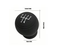 Copri Pomello Cambio Silicone Universale Antiscivolo Impermeabile 5/6 marce