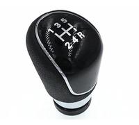 Copri pomello del cambio per auto Per Focus 2 MK2 FL MK3 MK4 MK7 Per MONDEO Per GALAXY Per FIESTA C-Max S-Max I II Per Kuga Copertura 5 Speed Gear Pomello del cambio Copertura(Black 5 speed)