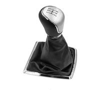 Copri pomello del cambio per auto Per Focus 2 MK2 FL MK3 MK4 MK7 Per MONDEO Per GALAXY Per FIESTA C-Max S-Max I II Per Kuga Copertura 5 Speed Gear Pomello del cambio Copertura(Silver set)