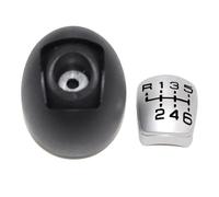 Copri Pomello della Leva Cambio per Auto Copri Cambio Auto per Auto per IVECO Daily 4 5 IV V 2006-2014 Accessori Auto-6 Speed Silver Black