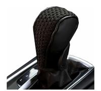 Copri Pomello della Leva Cambio per Auto, per Opel Astra H G J Insignia Mokka Zafira Corsa k Protezione Leva del Cambio per Antiscivolo Resistente all'Usura,A/Black