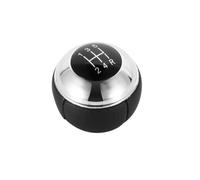 Copri Pomello Leva Auto Per Mini Per R50 2000-2006 | Sfera Con Impugnatura A Leva Del Cambio Manuale Per Auto Cromata A 5/6 Velocità(Black 5 Speed)