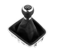 Copri Pomello Leva Cambio Auto Per VW Per Tiguan 2007 2008 2009 2010 2011 Auto Manuale Pomello Del Cambio A 6 Velocità Con Cuffia Copri Cuffia Nera