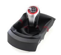 Copri Pomello Leva Cambio Auto Pomello Del Cambio Manuale A 5/6 Velocità Con Cuffia Per Seat Per Ibiza 2002 2003 2004 2005 2006 2007 2008 2009 2010(6 Speed)