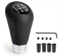 Copri Pomello Leva Cambio Manuale a 5 Marce per Nissan Qashqai 2007-2019, Antiscivolo Resistente Sostituzione della Copertura del Pomello del Cambio Dell'auto,A/Black-Black Line