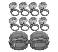 Copri pomello per stufa a prova di bambino, coperture per manopole del forno, serrature per stufe, tappo di sicurezza per bambini, copertura di sicurezza per manopole e fornelli da cucina per bambini