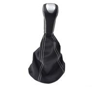 Copri Pomello per VAZ-2170 per lada Manuale 5 Marce Nero Finitura | Realizzato in plastica ABS con copristivale garantisce presa confortevole upgrade per semplice e aggiunge