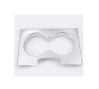 Copri Portabicchieri Auto Cornice Decorativa Interna Console Centrale Slot Per Tazza Proteggi Rivestimento Per Citroen C5 Per Aircross(Argento)