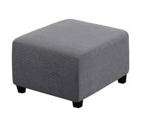 Copri Pouf Quadrato 35x35 40x40 45x45 50x50 100x100 Copertura Pouf Elasticizzato Velluto/Jacquard Copri Poggiapiedi Antipolvere Staccabile Fodera Poggiapiedi Ottomano Lavabile (Color : 25#, Size : 1