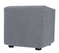 Copri Pouf Quadrato Elasticizzato 70x70 /60x60 /45x45/ 80x80 /50x50 Ottomano Copri Poggiapiedi Quadrato Contenitore Copertura Dell'Ottomano Fodera Poggiapiedi Lavabile Copri Sgabello ( Color : #20 , S