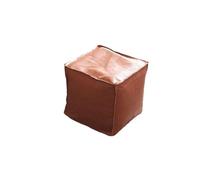 Copri Pouf Quadrato per Futon,in Ecopelle Non Imbottito, a Sacco a Cubo, Pouf Che PUò Essere Riempito Con Vecchi Vestiti, Peluche per Il Soggiorno
