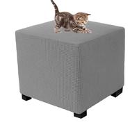 Copri Pouf Quadrato/Rettangolare Elasticizzato, Spandex Copertura Dell'Ottomano Cover Moderna Copri Poggiapiedi Poltrona Per Soggiorno, Morbido Lavabile Fodere Per Sgabello ( Color : 2# , Size : 45x45