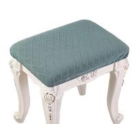 Copri Pouf Rettangolare Copertura Dell'Ottomano Fodera per Sedia Copertura dello Sgabello Coprisgabello per Pianoforte Copertura della Sedia Lavabile Fodera ( Color : 34@ , Size : 30-35cm/12-14in )