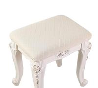 Copri Pouf Rettangolare Copertura Dell'Ottomano Fodera per Sedia Copertura dello Sgabello Coprisgabello per Pianoforte Copertura della Sedia Lavabile Fodera ( Color : 35@ , Size : 30-35cm/12-14in )