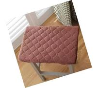 Copri Pouf Rettangolare Elasticizzato,Coperture Ottomane, Protezione Per Poggiapiedi Piccolo Mobili Veluto Fodere Pouf Sgabello Basso Fodere Pouf Imbottito Copri Sgabello Cambio Scarpe(K,2PCS)