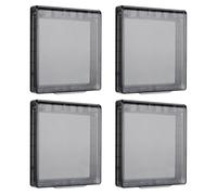 Copri Presa Per Interruttore Da 4 Pezzi, Copri Presa Impermeabile, Coperchio Di Protezione Per Presa In Plastica, Copri Presa Per Bagno, Accessori Per Presa Per Interruttore