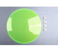 Copri / Protezione Faro Anteriore Rotondo 17cm Verde MOTO MORINI 9 1/2 2007-2010