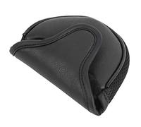 Copri protezione putter da golf, comoda protezione impermeabile per sacca putter da golf, copricapo putter da golf, pelle PU per fiere di inaugurazione della casa(black)