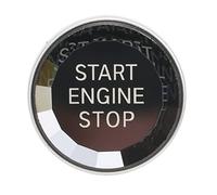 Copri Pulsante Accensione Motore, Cover Start Stop Button per Serie 1 3 5 6 X1 X3 X5 X6, ABS Resistente e Leggero - Facile da Installare, Protezione Anti - Graffio, Design Elegan