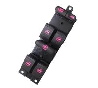 Copri Pulsante Alzacristallo Pannello Della Finestra Interruttore Principale Per Passat Per Golf Per Jetta Per MK4 B5 Per Seat Leon Per Octavia 1U2 Per Skoda Per Fabia 6Y2 1J4959857(Red)