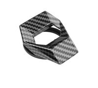 Copri pulsante arresto avviamento motore universale per auto Accessorio decorativo stile Lambo compatibile con varie marche di auto(Carbon Look)