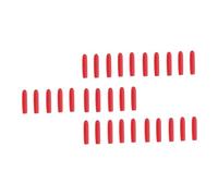 Copri Punte in Silicone Rosso per Pinzette Ciglia, 100 Pezzi | Non-slip, per Extension Ciglia, Confezione da 100, Protezione Punta e Facile da Riporre