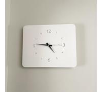 Copri Quadro Elettrico Coperchio Della Scatola Rompi-legno con Orologio, Coperchio del Quadro Elettrico Bianco Decorativo da Parete, Coperchio di Distribuzione Staccabile da Appendere Alla Parete, per