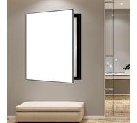 Copri Quadro Elettrico Copertura del Pannello Elettrico con Schermo Monocolore, Coperchio Protettivo della Scatola dei Fusibili Rettangolare, Parete Decorativa, Coperchio della Scatola dell'interrutto