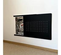 Copri Quadro Elettrico Copertura Scorrevole per Quadro Elettrico con Guida Autoadesiva, Copertura Decorativa per Scatola del Contatore Elettrico Extra Sottile, Copertura per Scatola dei Fusibili per(B