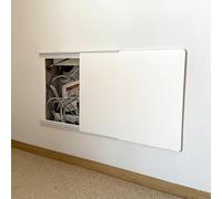 Copri Quadro Elettrico Copertura Scorrevole Per Quadro Elettrico Con Guida Autoadesiva, Copertura Decorativa Per Scatola Del Contatore Elettrico Extra Sottile Per Contatore Nascosto A,40 * 30cm