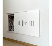 Copri Quadro Elettrico Copertura Scorrevole Per Quadro Elettrico Con Guida Autoadesiva, Copertura Decorativa Per Scatola Del Contatore Elettrico Extra Sottile Per Contatore Nascosto B,40 * 30cm