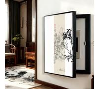 Copri Quadro Elettrico Decorativo - Coperchio Contatore Elettrico Interno Senza Foratura,Nascondere Contatore Luce，per Soggiorno, Camera da Letto, Ingresso