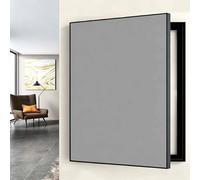 Copri Quadro Elettrico Decorativo, Mobile Copri Contatore per Ufficio a Casa, Quadro Murale per Nascondere il Contatore Elettrico(Gray,60x70cm/24x28in)