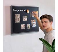 Copri quadro elettrico Mobiletto Copri-scatola Fusibili con Lavagna, Coperchio Decorativo per Quadro Elettrico Nascosto, Piastra Copri-scatola Interruttori da 45-80 cm(Wooden Grain B,20x16in/50x40cm)